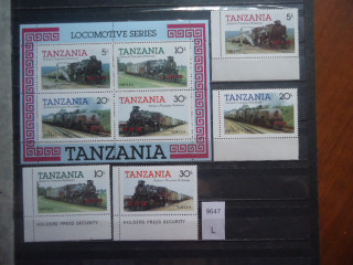 Фото марки Танзания серия 1985г **