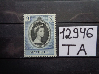 Фото марки Британские Сейшелы марка 1953г *