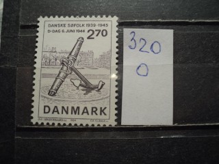 Фото марки Дания 1984г *