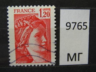 Фото марки Франция 1978г