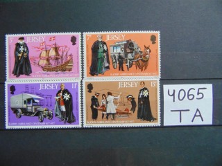 Фото марки Британский Джерсей серия 1977г **