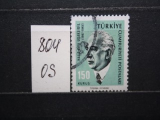 Фото марки Турция 1965г