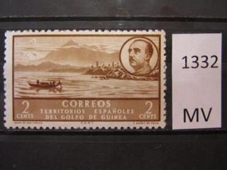 Фото марки Испанская Гвинея 1949г *