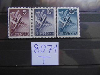 Фото марки Словакия серия 1940г **