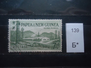 Фото марки Папуа-Новая Гвинея 1958г