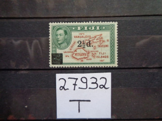 Фото марки Британские Фиджи 1941г **