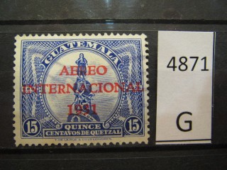 Фото марки Гватемала 1931г