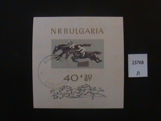 Фото марки Болгария 1965г блок
