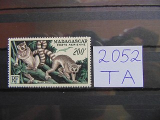 Фото марки Мадагаскар 1954г *