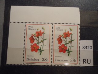 Фото марки Зимбабве пара **