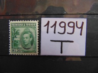 Фото марки Британские Тринидад и Тобаго 1938г *