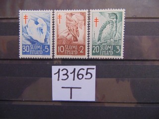 Фото марки Финляндия серия 1956г **