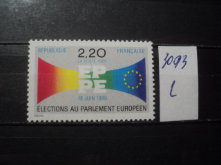 Фото марки Франция 1989г **