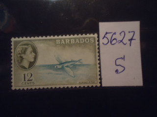 Фото марки Барбадос 1953г *