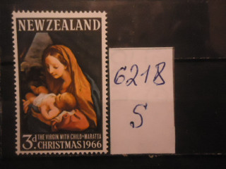Фото марки Новая Зеландия 1966г *