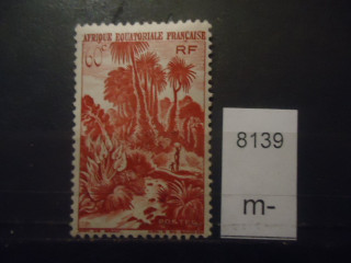 Фото марки Франц. Экваториальная Африка 1947г *