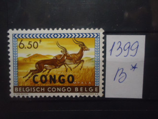 Фото марки Бельгийское Конго надпечатка **