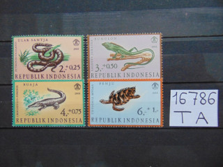 Фото марки Индонезия серия 1966г **
