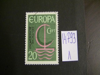 Фото марки Германия ФРГ 1966г