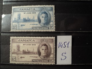 Фото марки Ямайка 1946г *