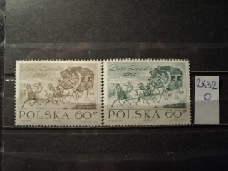 Фото марки Польша серия 1964г **