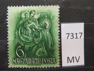 Фото марки Венгрия 1938г