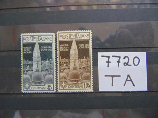 Фото марки Италия серия 1912г *