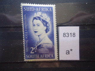 Фото марки Брит. Южная Африка 1953г **