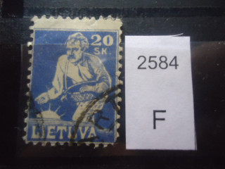 Фото марки Литва 1921г