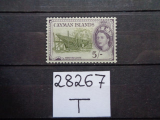 Фото марки Британские Каймановы Острова 1953г *