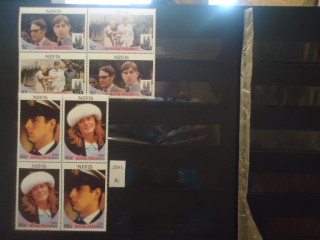Фото марки Невис 1986г квартблоки **