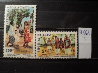 Фото марки Мадагаскар серия 1966г **