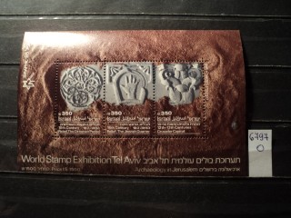Фото марки Израиль блок 1985г **