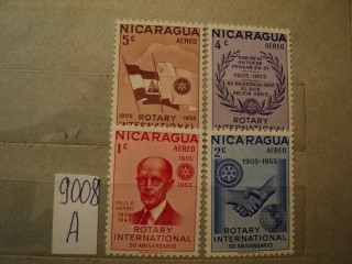 Фото марки Никарагуа 1953г *