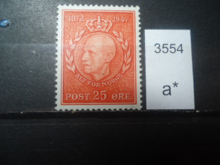 Фото марки Норвегия 1947г **