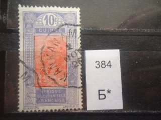 Фото марки Франц. Гвинея 1925г
