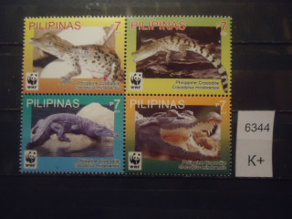 Фото марки Филиппины 2011г квартблок **