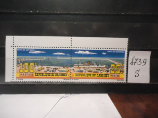 Фото марки Дагомея 1965г (4,8€) сцепка **