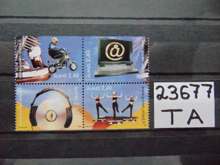 Фото марки Аландские Острова серия 1998г **