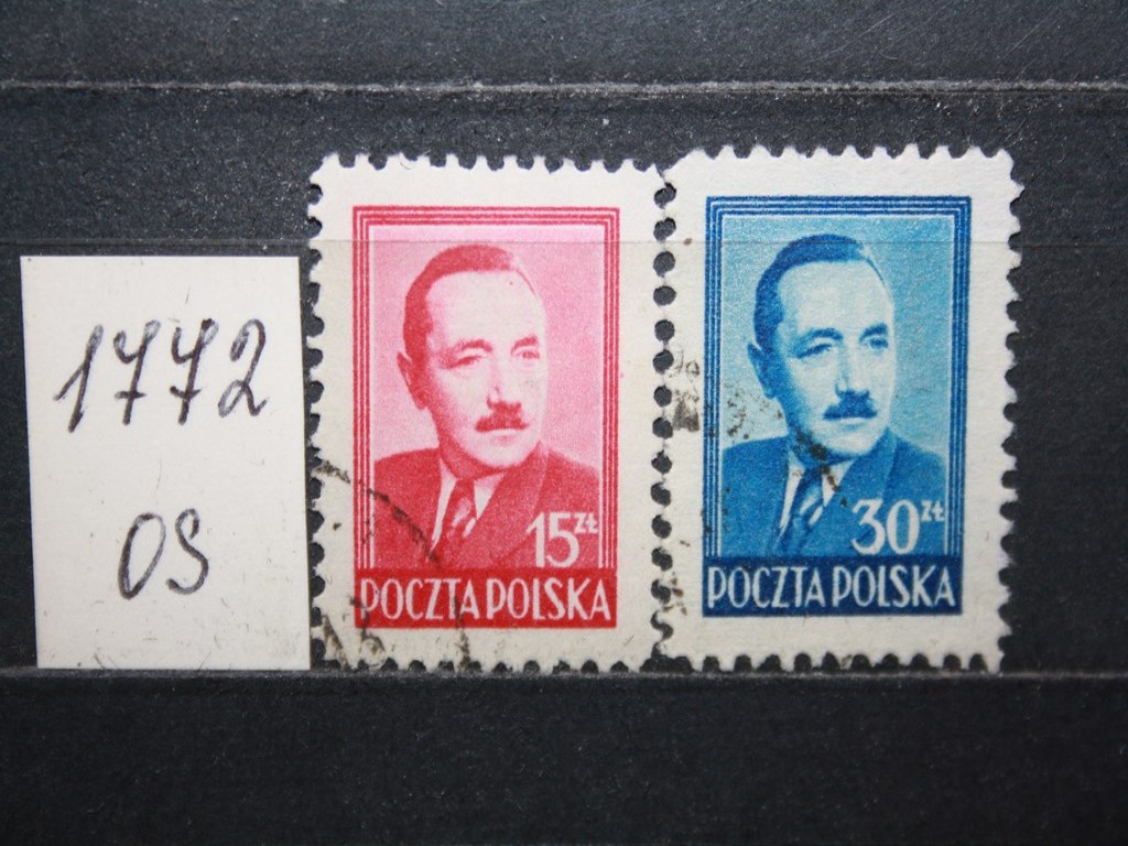 Фото марки Польша 1950г