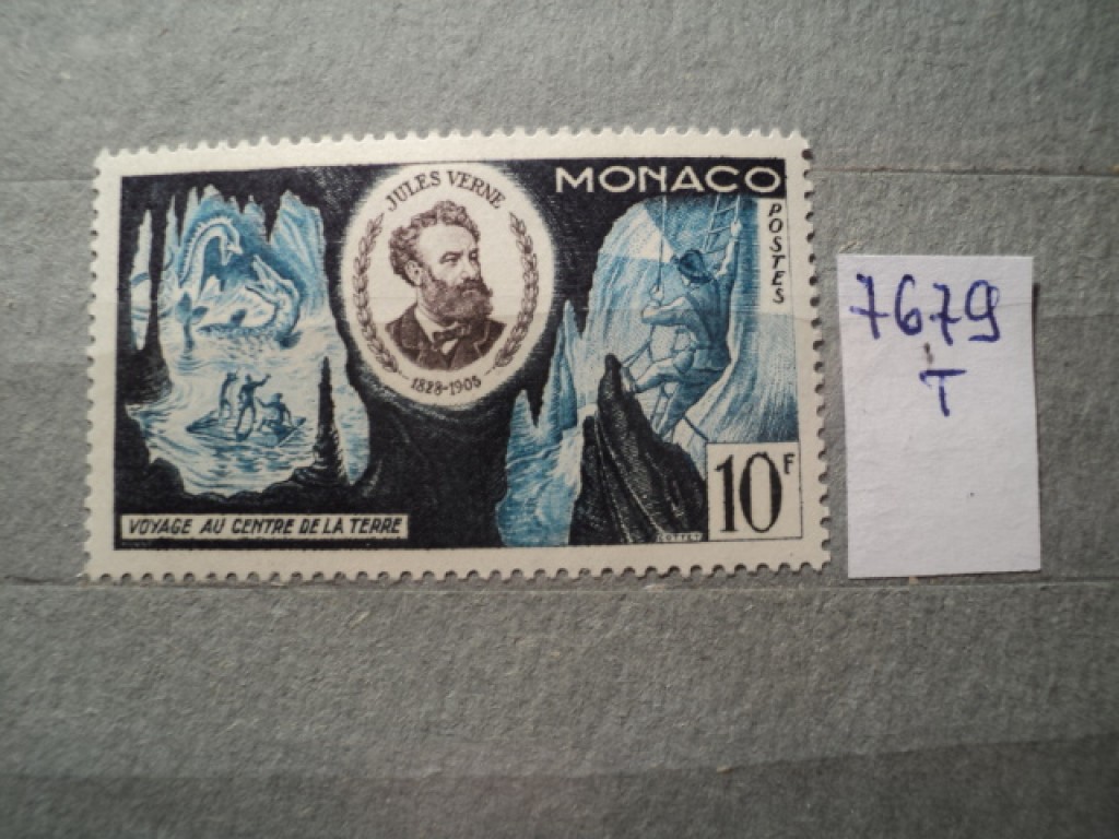 Фото марки Монако 1955г **