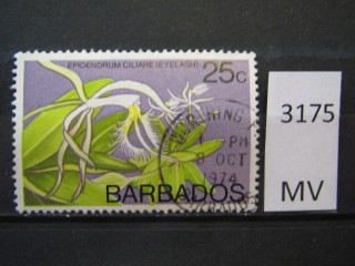 Фото марки Барбадос 1974г