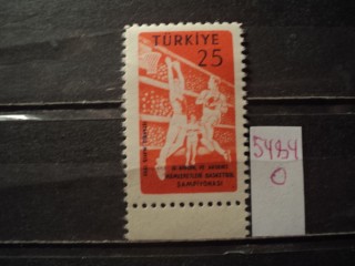 Фото марки Турция 1959г **