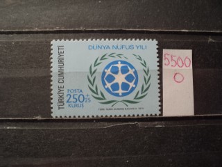 Фото марки Турция 1974г **