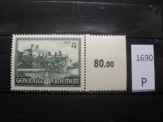 Фото марки Германская оккупация Польши 1941г **