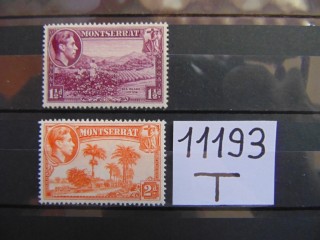 Фото марки Британский Монсеррат 1938г *