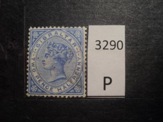 Фото марки Брит. Гибралтар 1886г