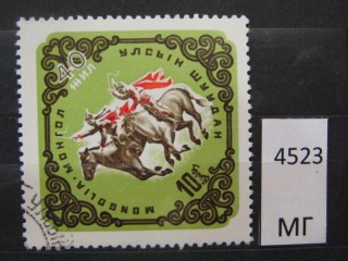 Фото марки Монголия 1960г