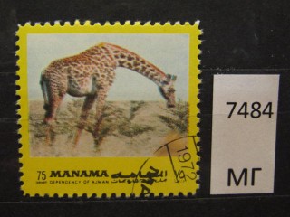 Фото марки Манама 1972г