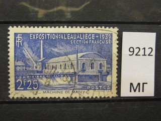 Фото марки Франция 1939г
